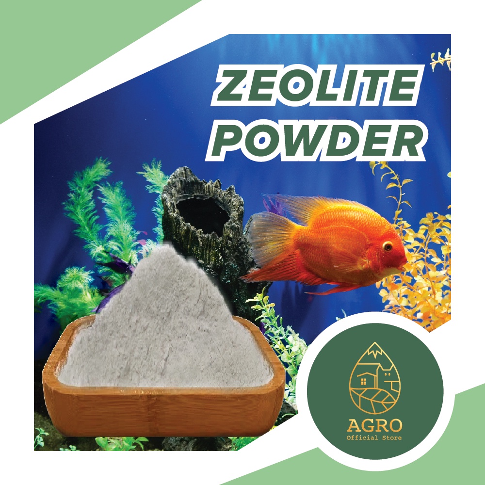 Agro Natural Green ZEOLITE POWDER Aquaculture & Agriculture Water