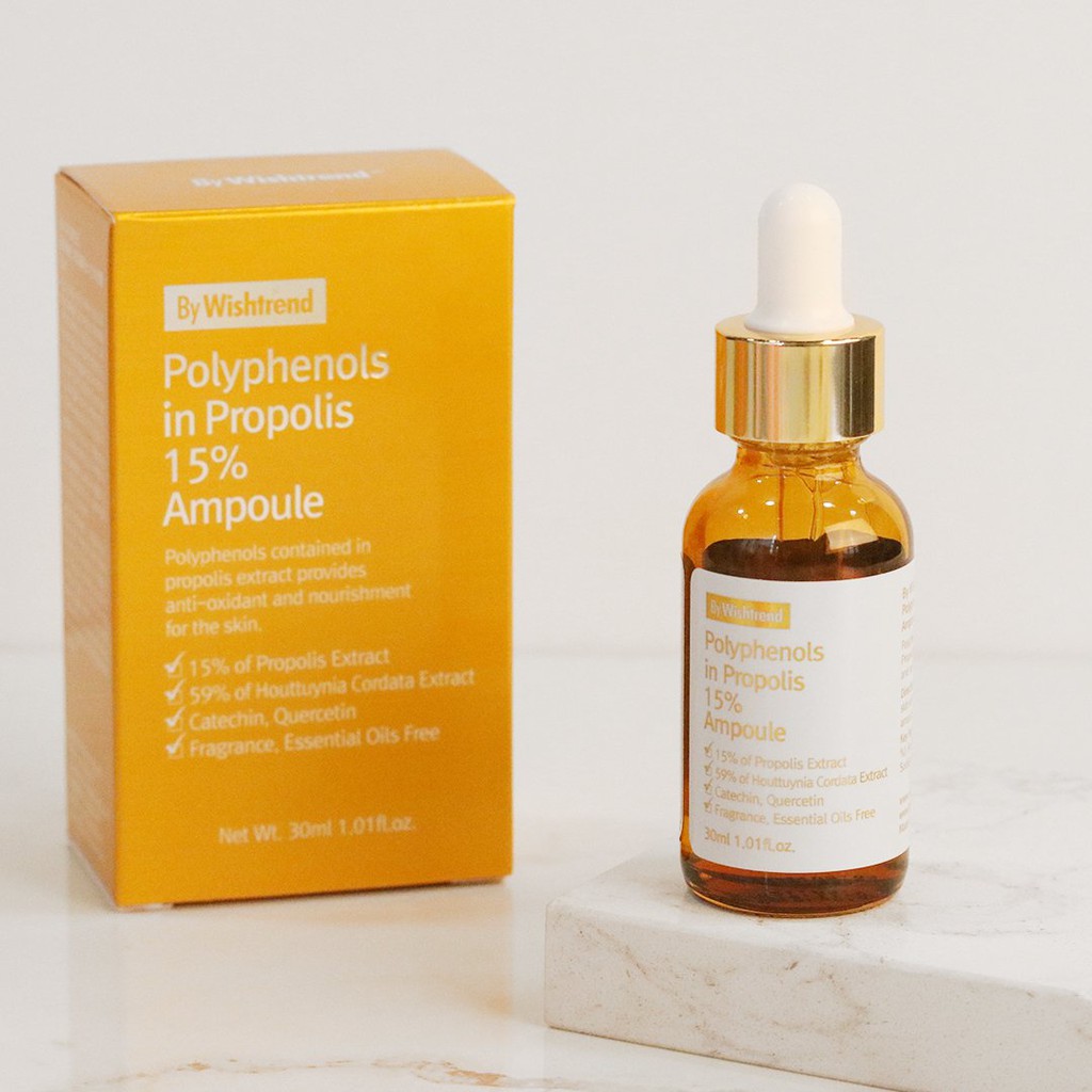 By Wishtrend Polyphenols In Propolis 15 Ampoule 30ml Shopee Malaysia