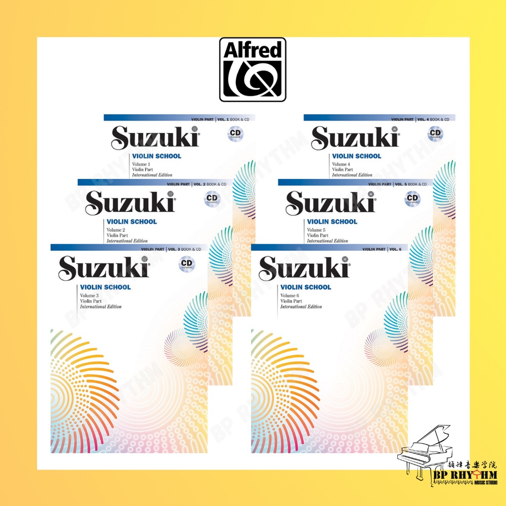 Suzuki Violin School Violin Part, Volume 1 - 6 by Shinichi Suzuki ...
