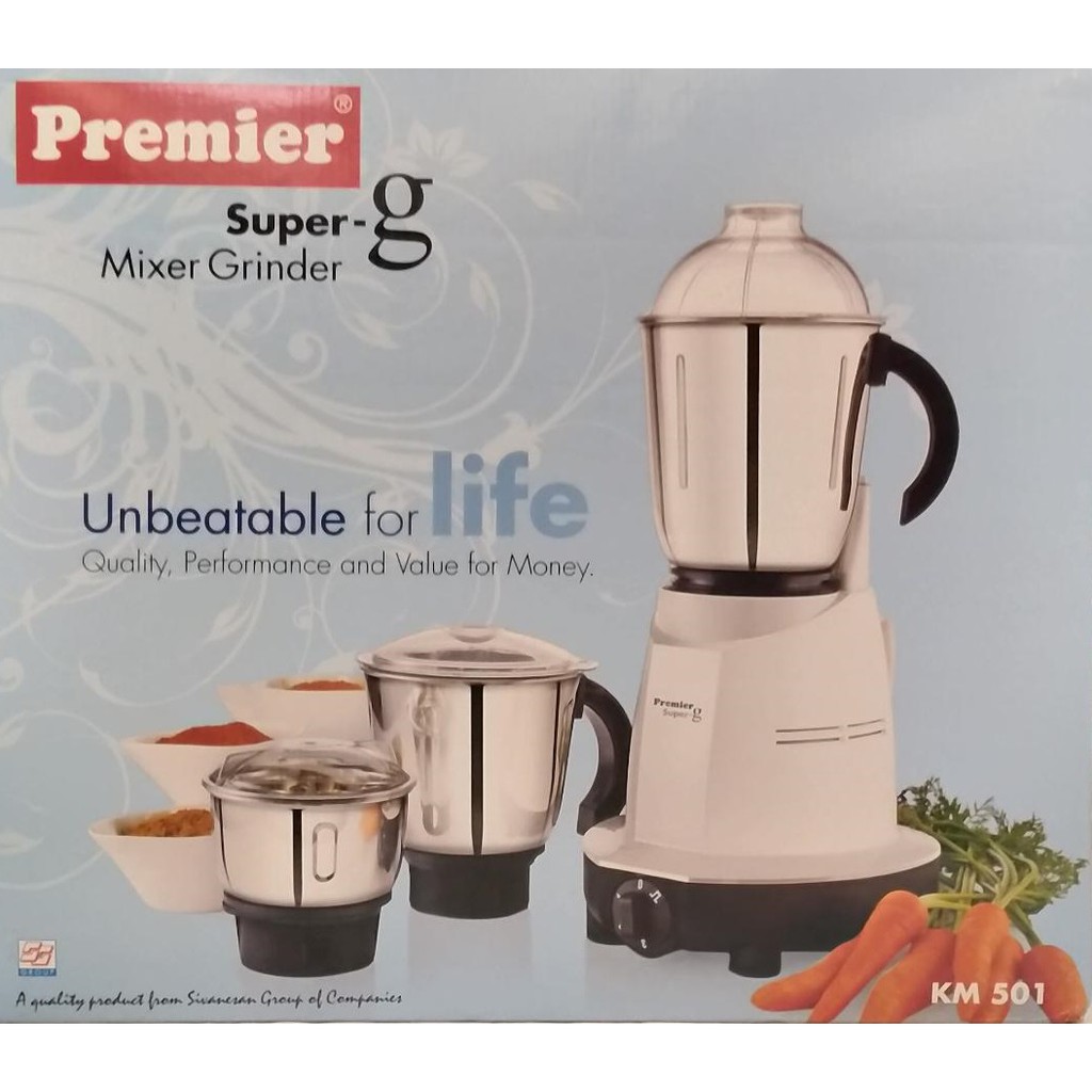 Premier Super G 3 Jar Mixer Grinder