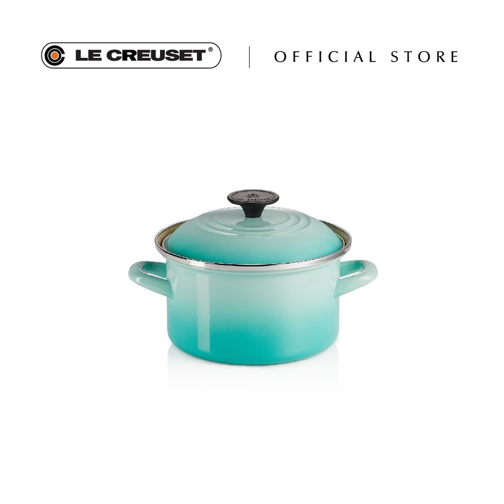 Le Creuset EOS Casserole 20cm Cool Mint Shopee Malaysia