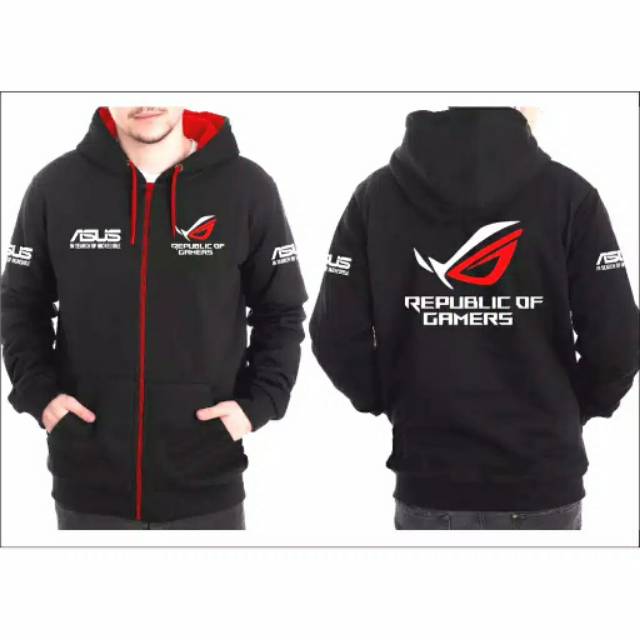 Republic of gamer Jacket asus ROG | Shopee Malaysia