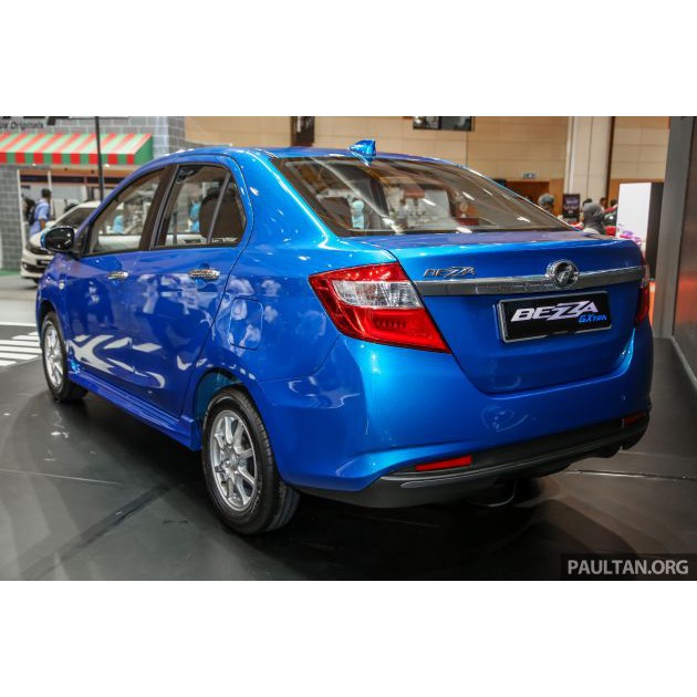 Perodua Bezza Oem Abs Spoiler Bodykit With Paint Gear Up Spoiler Carbon ...
