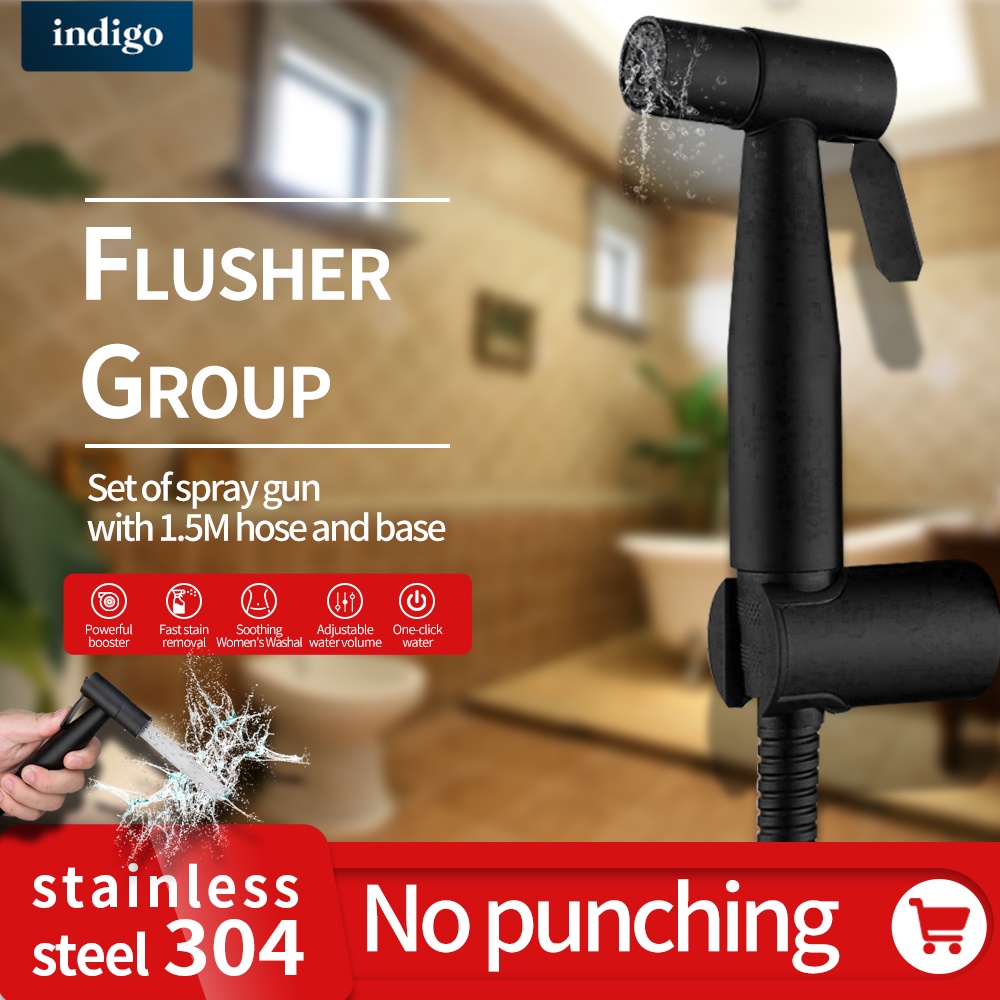 Stainless Steel 304 Bidet Sprayer For Bathroom Toilet Pressure Boost