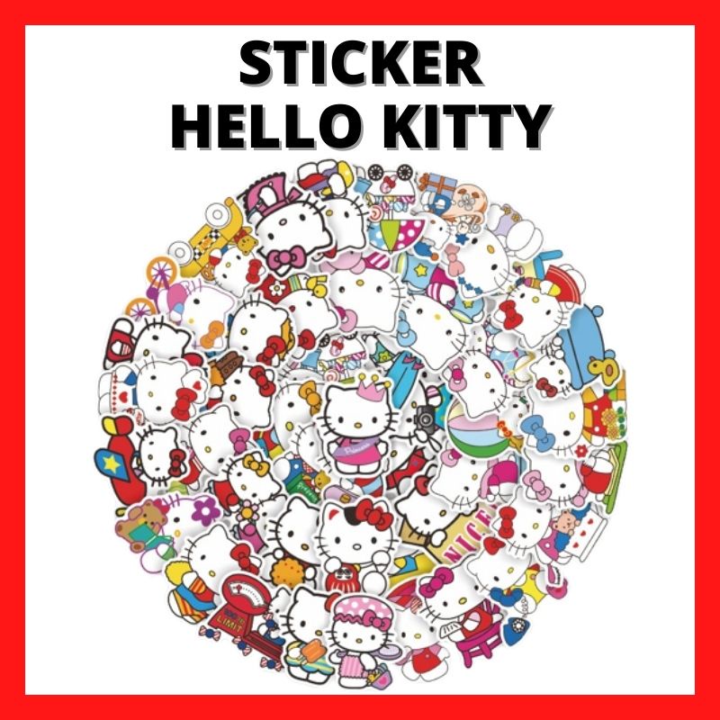Hello Kitty Stickers - 5 Random