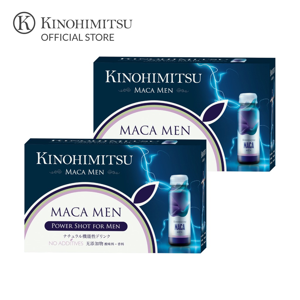 Kinohimitsu Maca Men Support Men's Vitality, Stamina & Endurance (10's ...