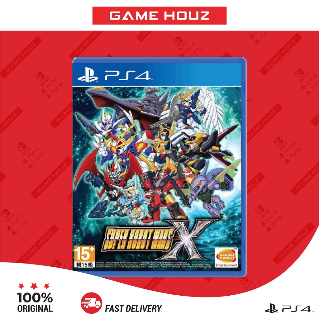 (PS4) Super Robot Wars X - NEW/USED | Shopee Malaysia