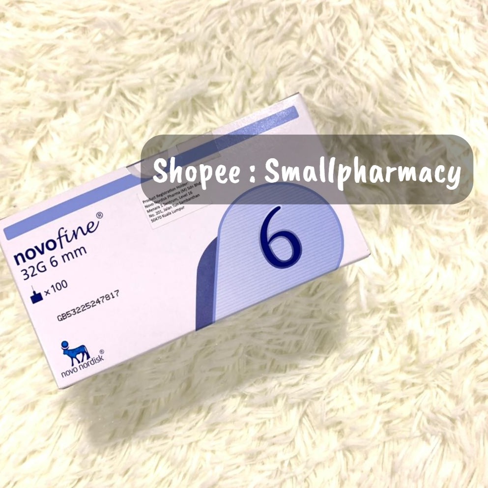 NovoFine Insulin Pen Needles 32g (0.25 x 6mm) - 100's | Shopee Malaysia