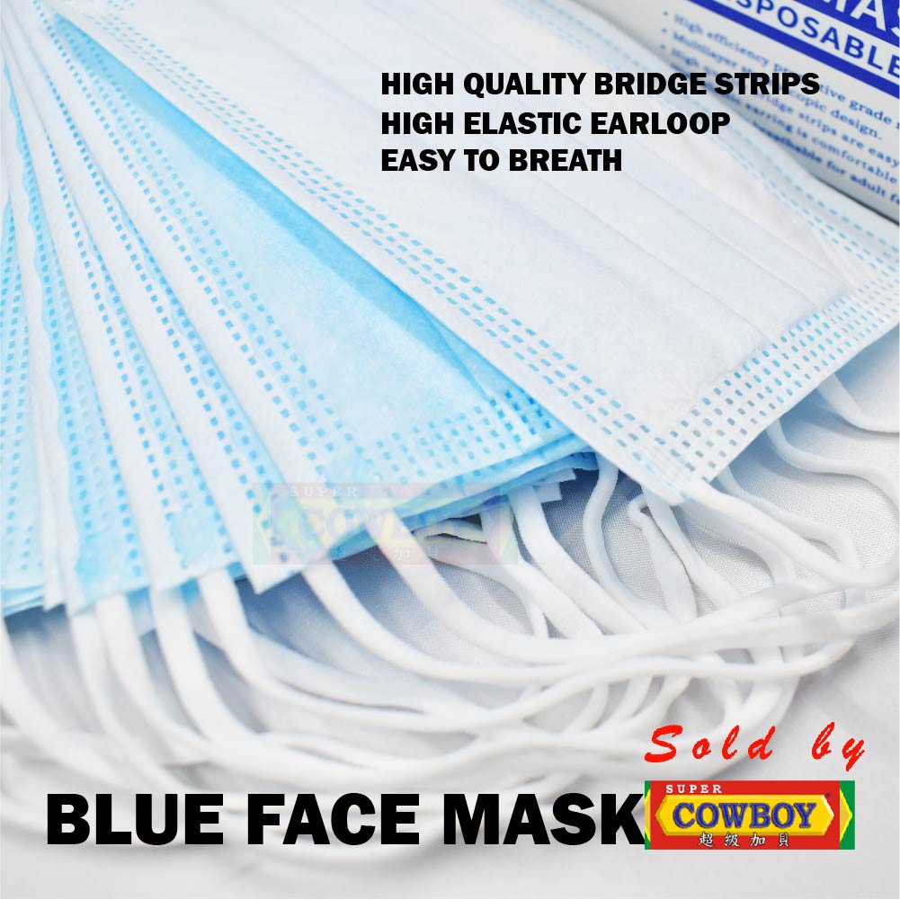 (50pcs) 3PLY Colors Disposable Protective Face Mask / Headloop Earloop ...