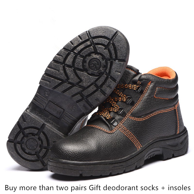 High-top safety shoes Original Swiss Polo Men's Safety Boot/Shoe ...