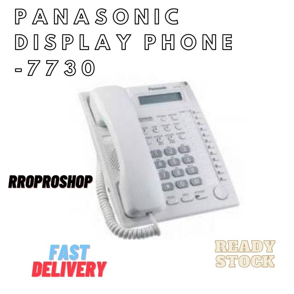 Panasonic Malaysia Display Phone KXAT7730 KXTES824 Keyphone System