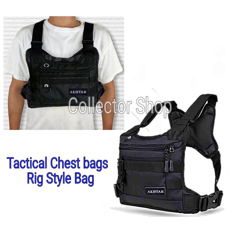 Tactical Bags Rig Chest Bag Popular Fashion Sling Beg Dada | Shopee ...