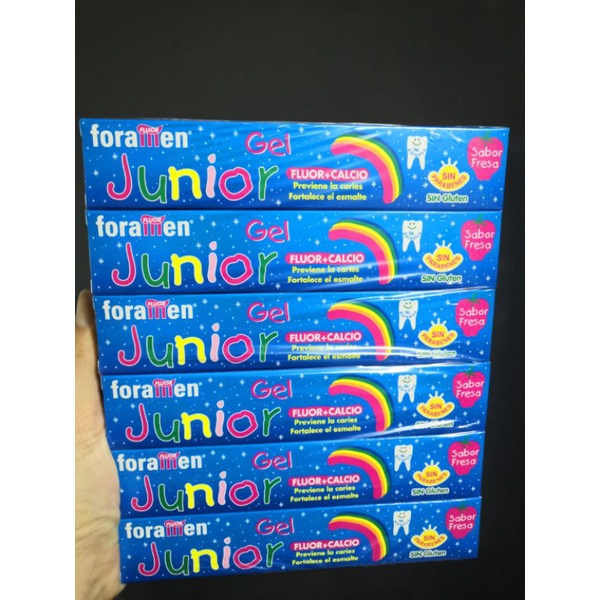 Foramen Spain kids Toothpaste 50ml free Paraben/Gluten Fluoride+Calcium ...