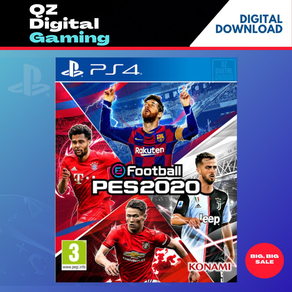 Pes 2020 ps4 clearance digital download