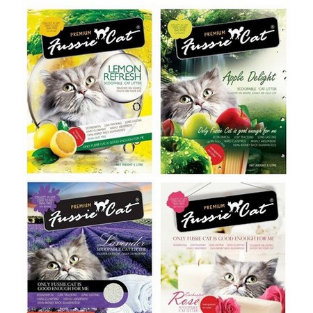 Fussie cat outlet litter