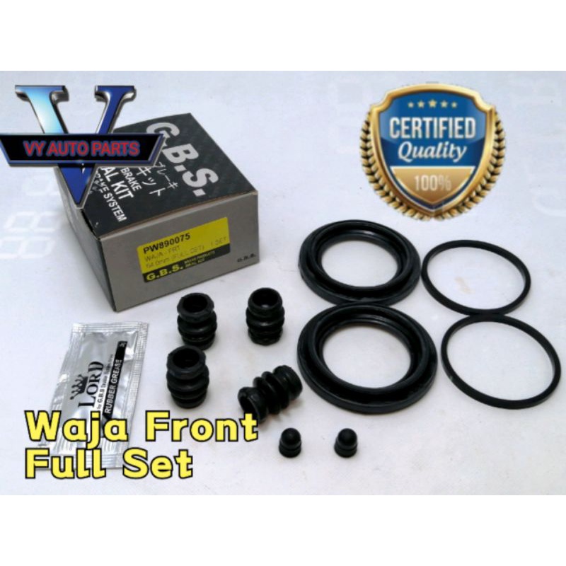 Disc Brake Repair Kit Proton Waja 1.6 Full Set Shopee Malaysia
