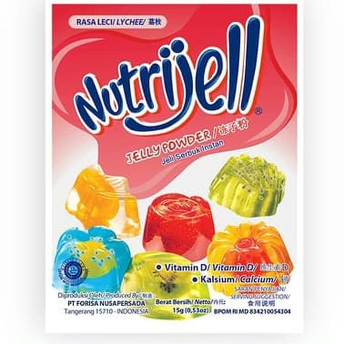 Nutrijell Jelly Powder Lichee Taste (15G) Shopee Malaysia
