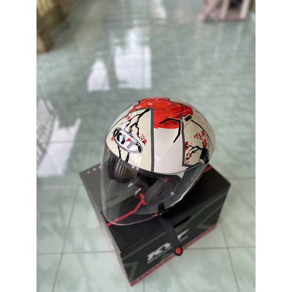 KYT NFJ SAKURA SAIZ L Shopee Malaysia