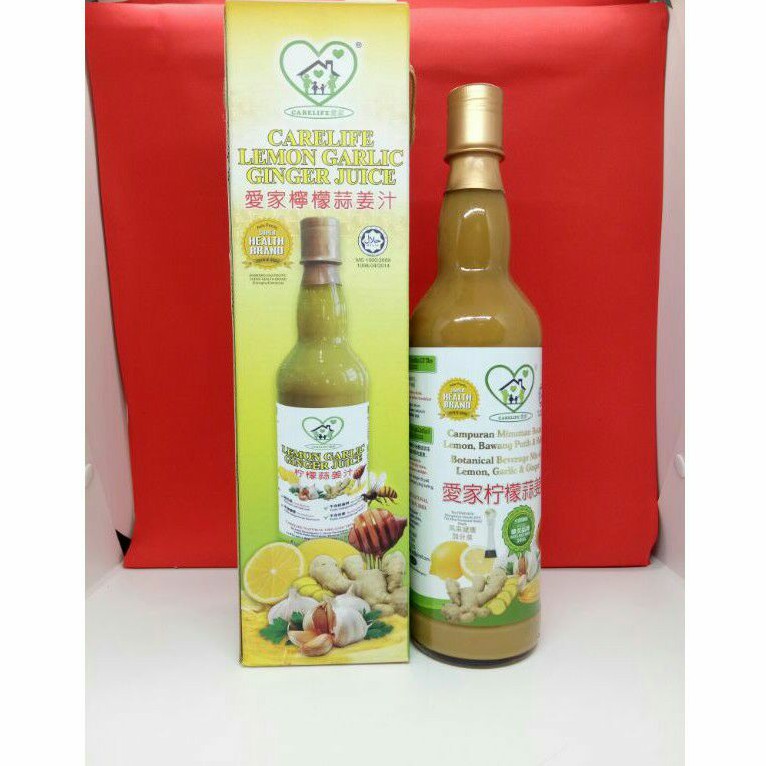 Carelife Lemon Garlic Ginger Juices 柠檬蒜姜汁(700ML) Shopee Malaysia