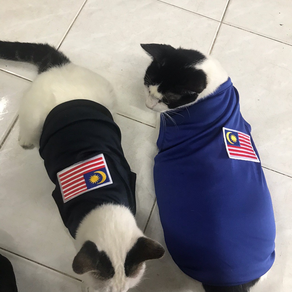 Jersey Kucing ] Harimeow Malaya Cat Jersey Black