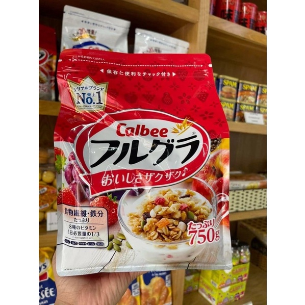 Japanese Calbee Cereals Fruit, Breakfast Fruit Weight Loss Diet (750G) Shopee Malaysia