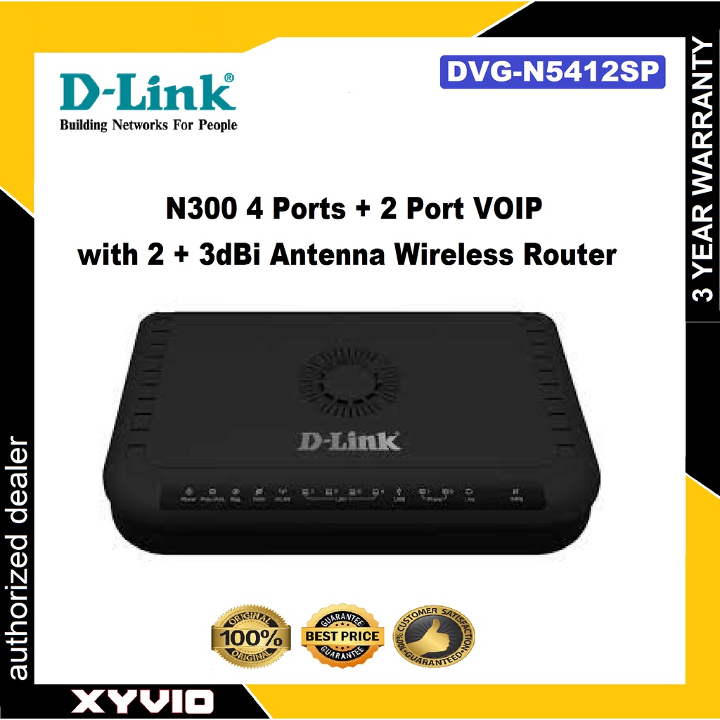 D Link Dvg N Sp N Ports Port Voip With Dbi Antenna