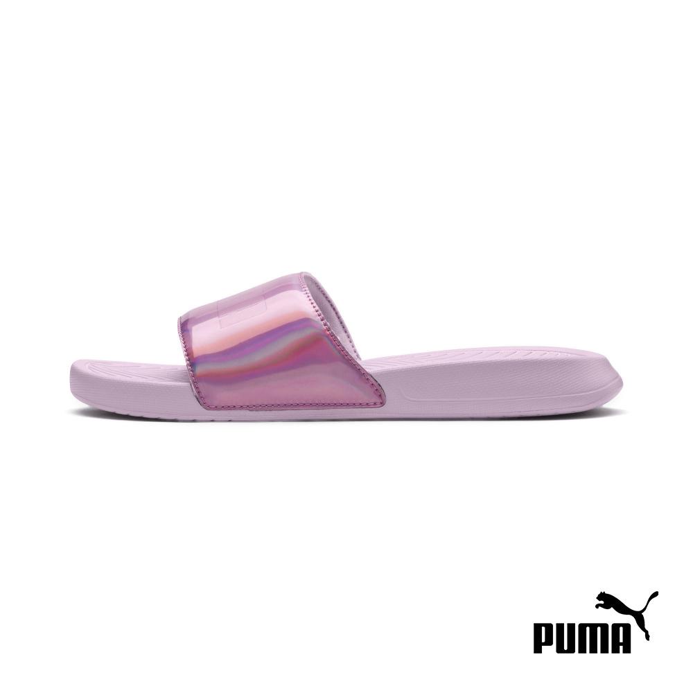 Puma popcat sale chrome slides