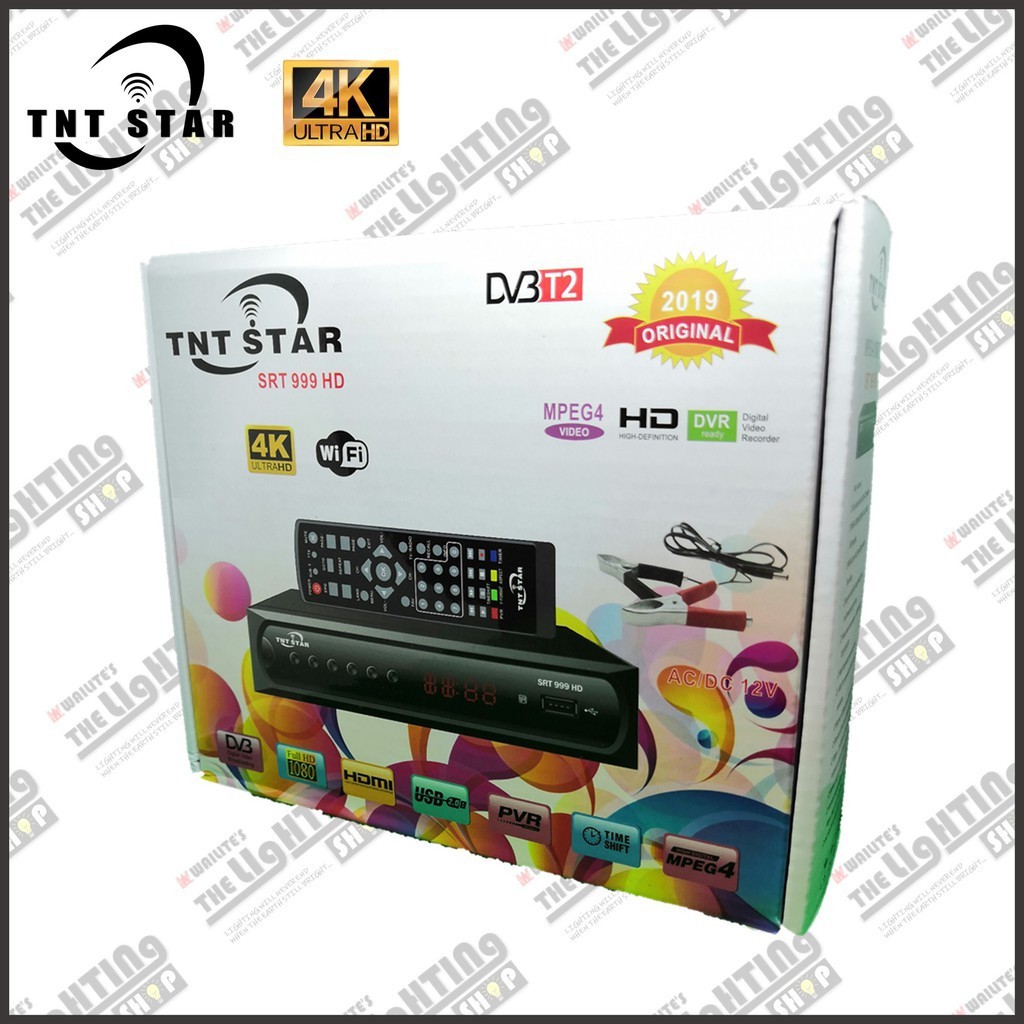 TNT Star(SRT 999 HD) TV Box / MYTV / Recorder TV 4K Full HD Shopee