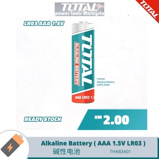 Total 4 Pieces 1.5V LR6 AA Alkaline Battery - THAB2A01