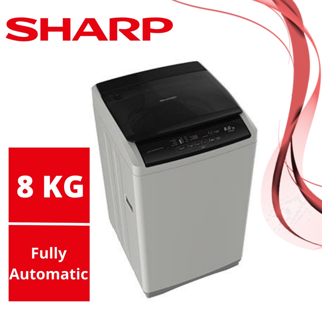 sharp 7kg fully auto washing machine es718x