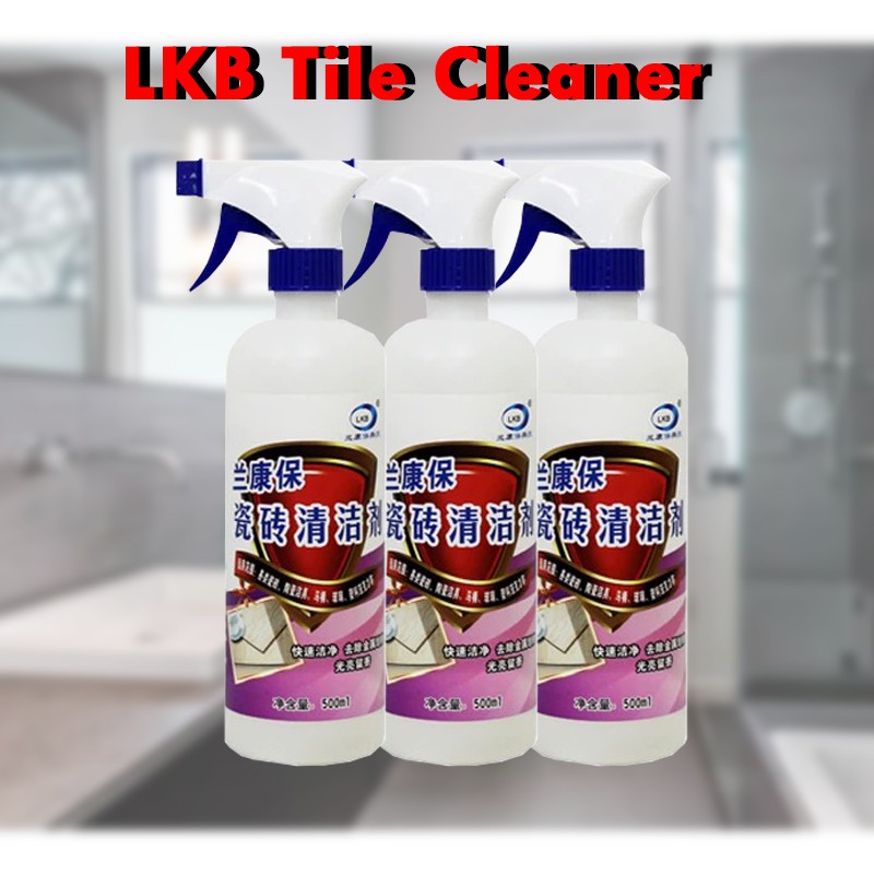 500ml LKB Tile Cleaner Urine Stains Mold Spots on Bathroom Floor Mosaic