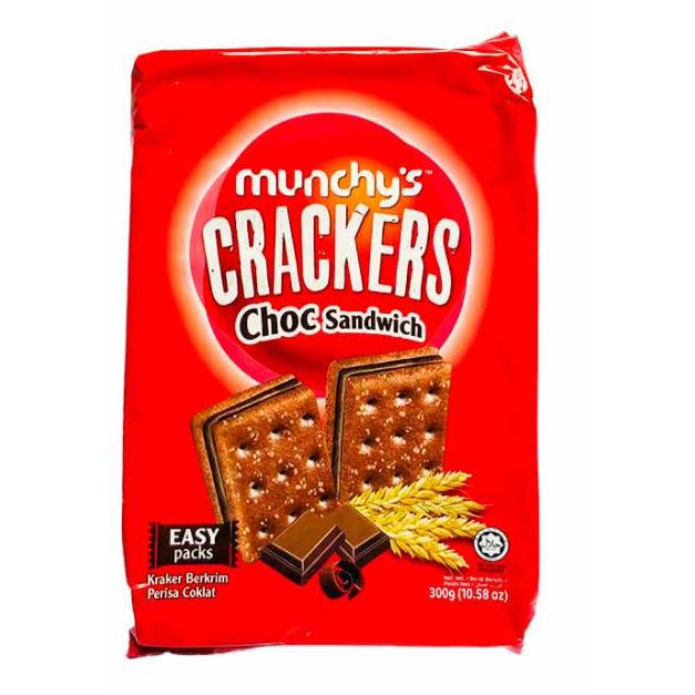 Munchy's Crackers Choc Sandwich 300g | Shopee Malaysia