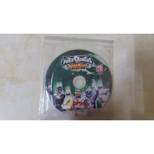 (Used Disc) Power Rangers Wild Force The Series Random Episodes ...