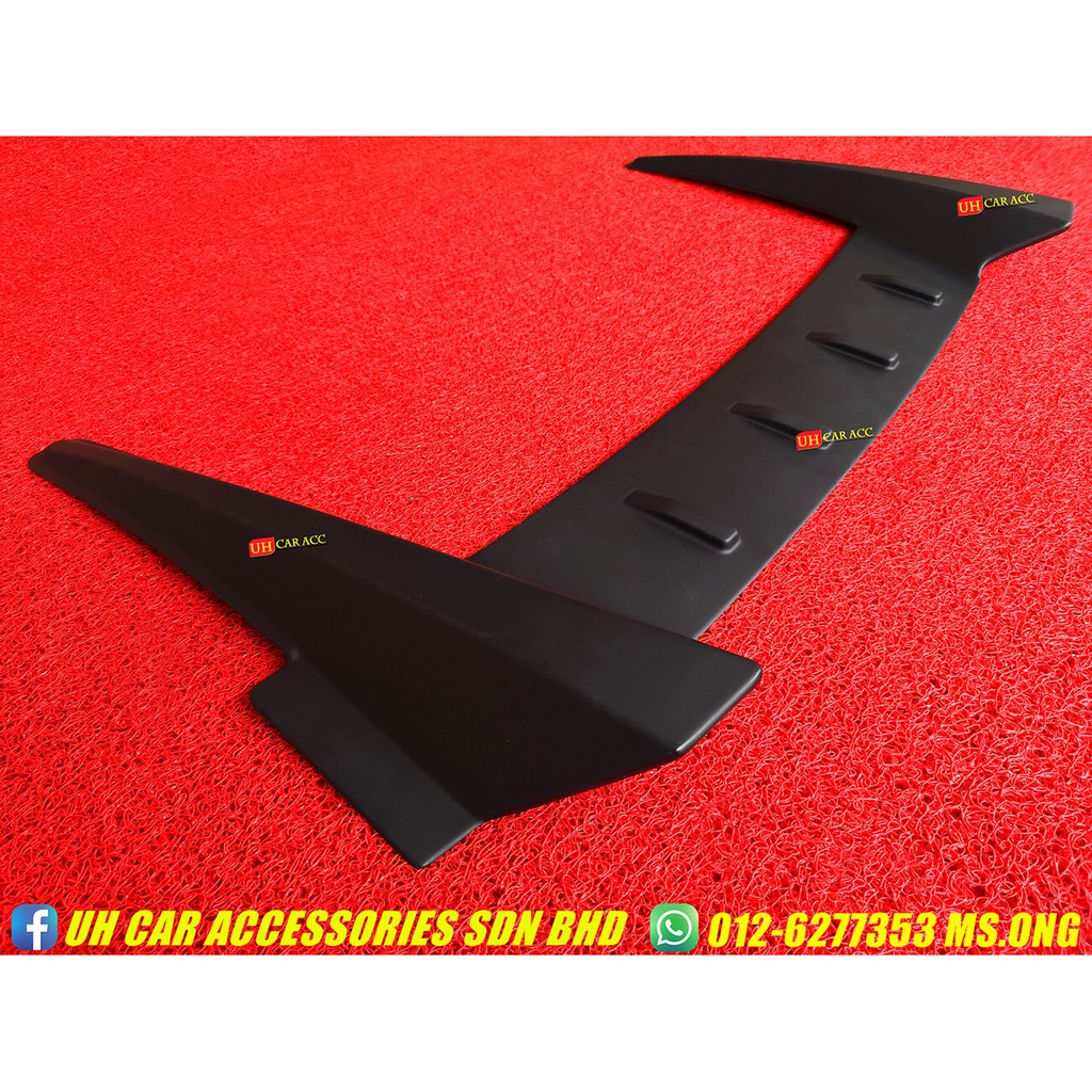 Honda City 2014-2020 GM6 type r roof top spoiler glass spoiler [READY ...