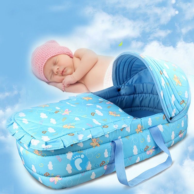 EASY CARRY Baby Travel Bed Portable Bassinet Baby Bed Tempat Tidur Baby Travel Portable Baby Bed with Hood Baby Nest Shopee Malaysia