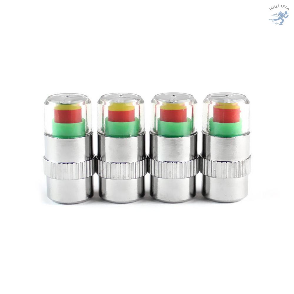 HOT 4PCS car auto tire pressure monitor tire gage alert sensor