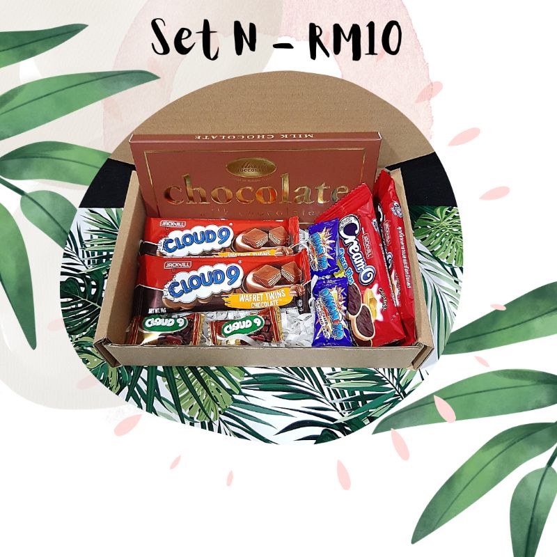 RM10 Gift box Surprise box Chocolate Box Birthday box Hadiah Murah