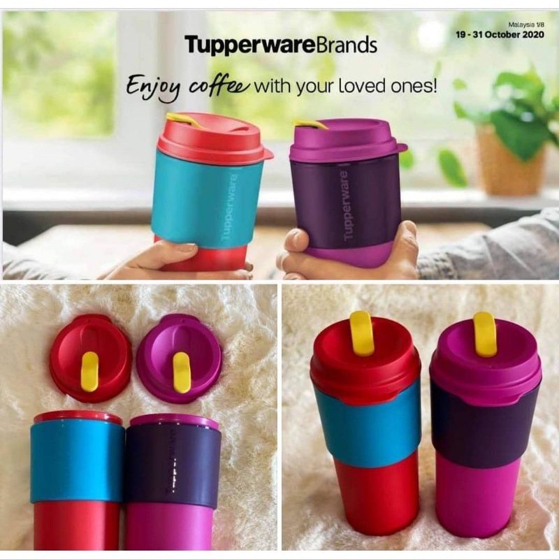 (READY STOCK!!!) Tupperware Coffee To Go 490ml (1PC) | Shopee Malaysia