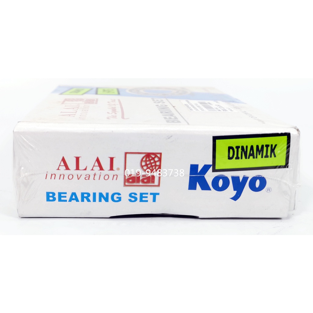 Engine Crankshaft Bearing Set Modenas Dinamik 100 Original SKF C3