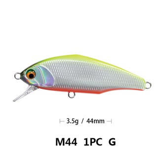 44mm 3.5g All Swimming Depth Plastic