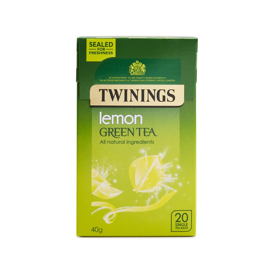 Twinings Green Tea & Lemon 20s - UK Version || Lemon Green Tea | Shopee ...