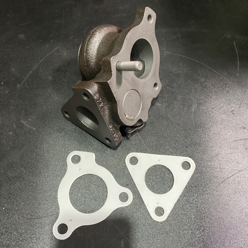 Mitsubishi TD0409 TD04 09 Turbo metal gasket 3 layer inlet downpipe