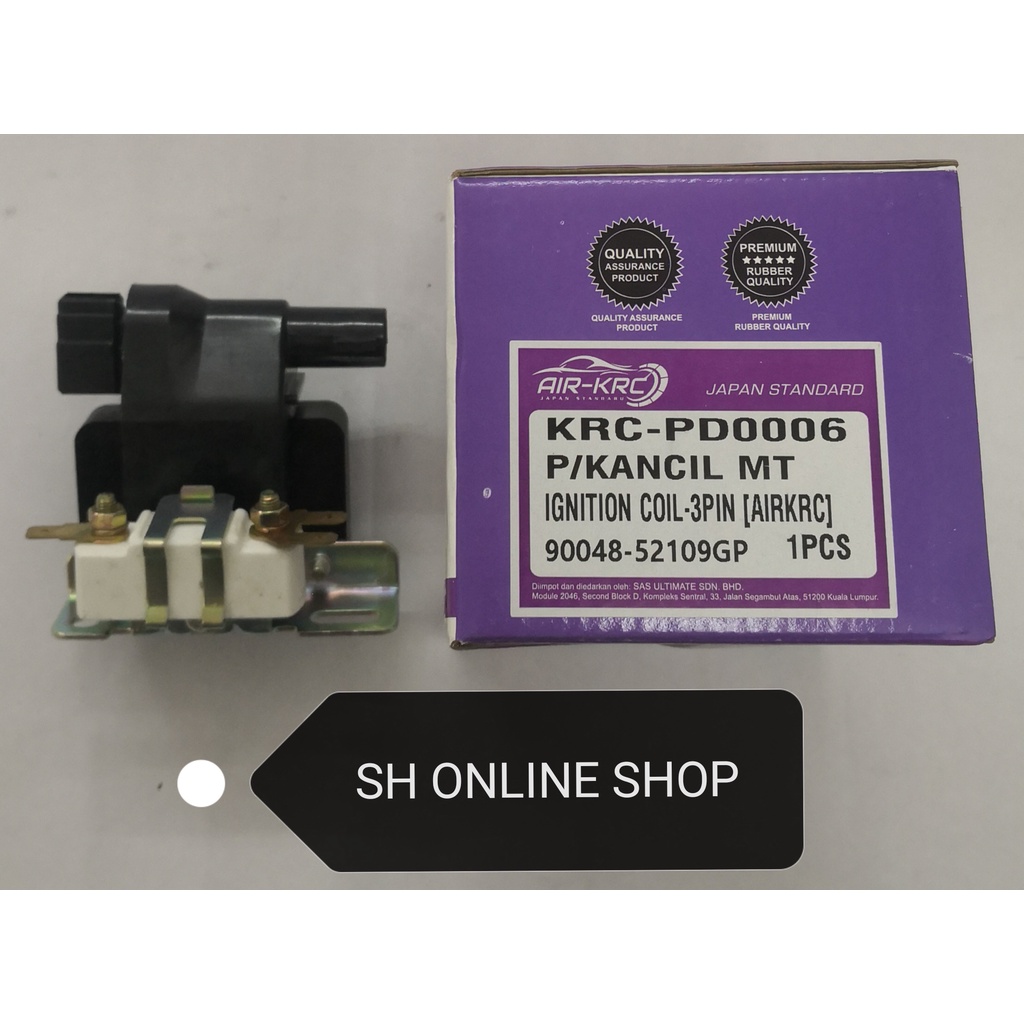 Ignition Plug Coil for Perodua Kancil (Manual) 3 Pin Shopee Malaysia