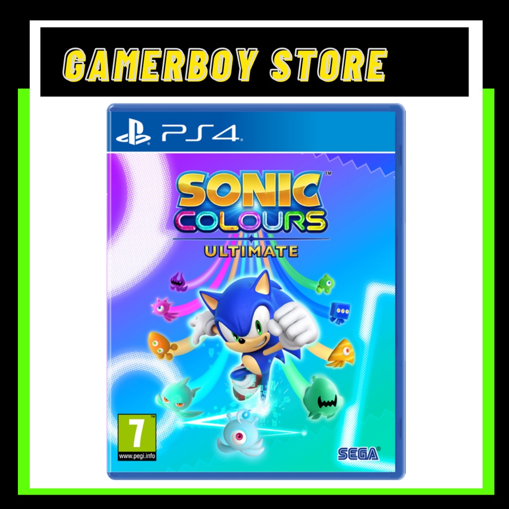 PS4 SONIC COLORS ULTIMATE [R2] [ENG] | Shopee Malaysia