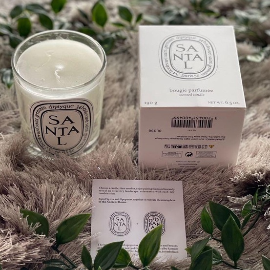 Diptyque Santal Bougie Parfumee Scented Candle 190G Shopee Malaysia