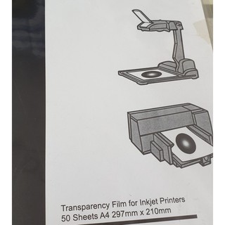 INKJET TRANSPARENCY FILM (10 PCS) - HLT Material Sdn Bhd