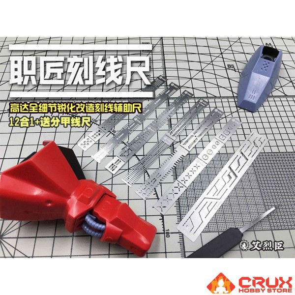 Alexen Models AJ0090 Scribing Template Set (Line Set) | Shopee Malaysia