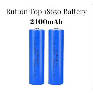 Rechargeable 18650 Battery/Bateri Boleh Cas 18650 [1200/2400/3000mAh] -  Flat Top & Button Top/3 Months Warranty