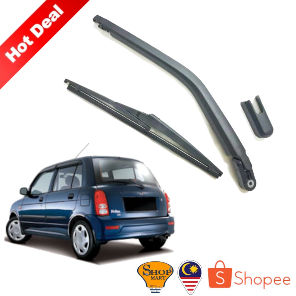 PERODUA KELISA FULL SET REAR WIPER Wiper Arm with Wiper Blade Rear