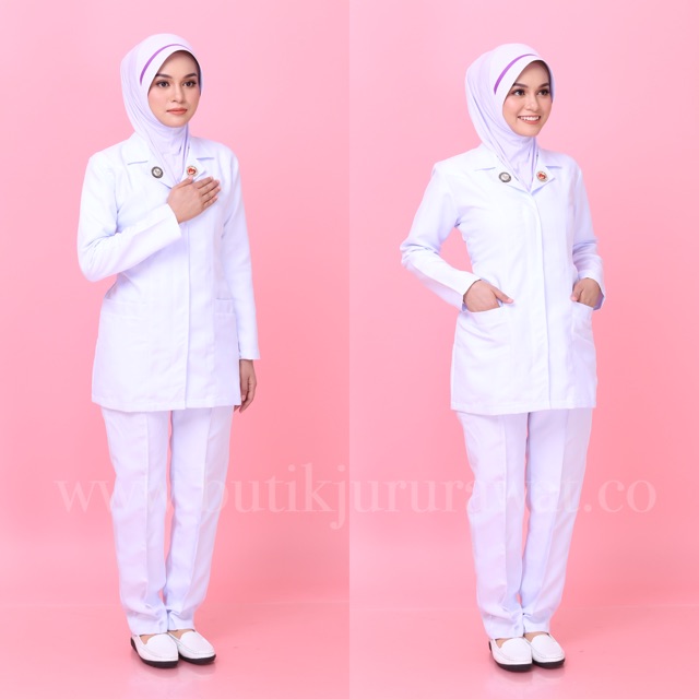 Uniform Nurse Baju Jururawat Perempuan & Lelaki . READY STOCK. HIGH ...